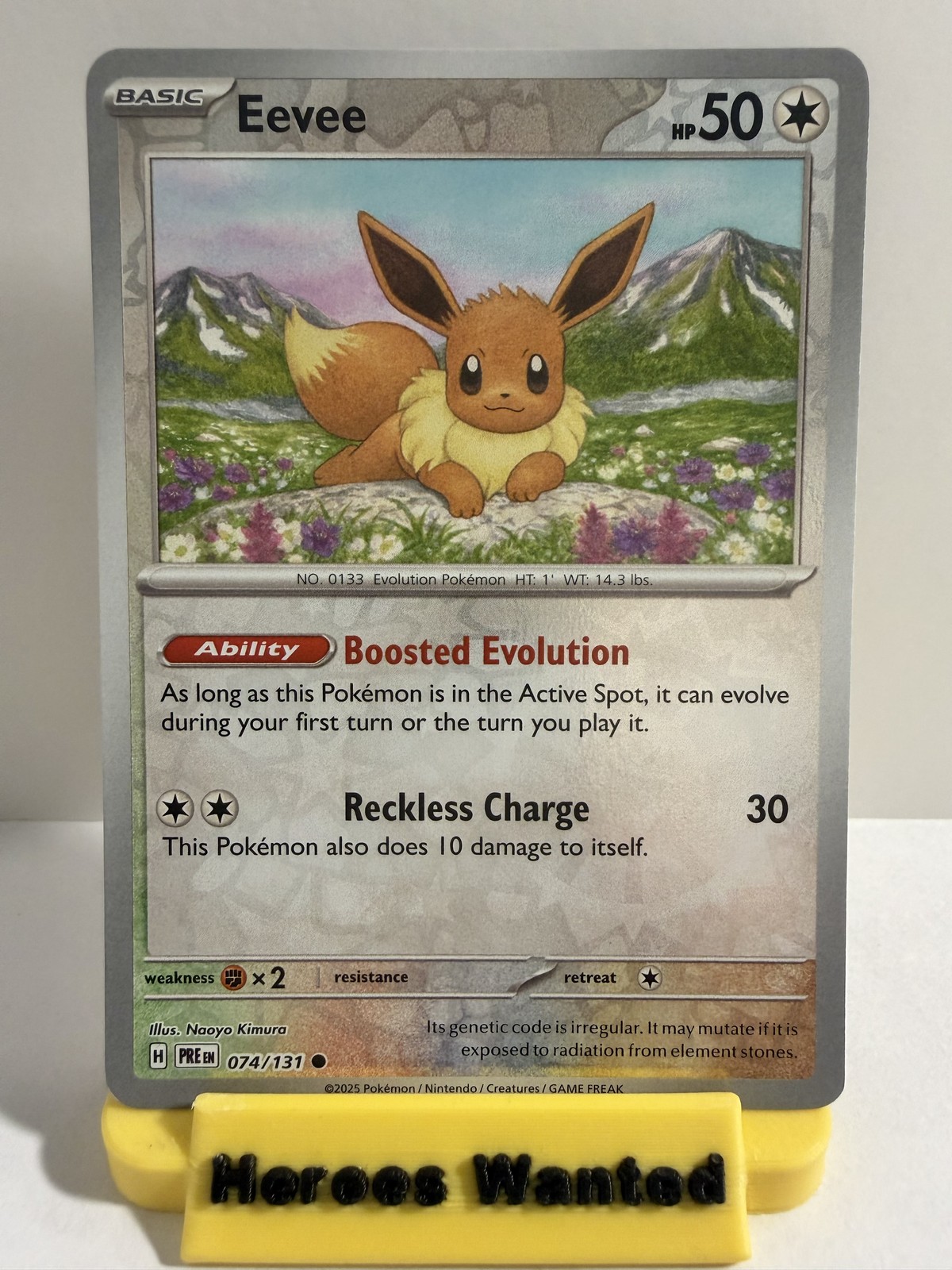 Eevee Common SV: Prismatic Evolutions 074/131 NM