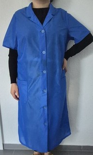 Nylon Dederon kittel schürze Vintage Apron G50 Original 70er Jahre