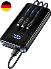 Power Bank, 30% Gr&ouml;&szlig;ere Kapazit&auml;t 26800Mah Powerbank Mit 3-In-1 Kabel, LED Displ