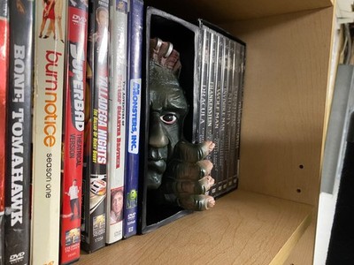 Frankenstein Book Nook Bookshelf Insert, 3D Printed Monster Horror Decor