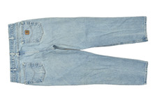 Carhartt Men's B18STW Relaxed Fit Tapered Leg Light Wash Denim Jeans 38x30
