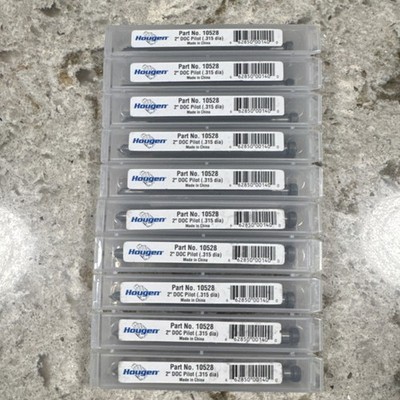 10 EA Hougen Pilot 10528 2'' Depth of Cut (.315 dia) 
