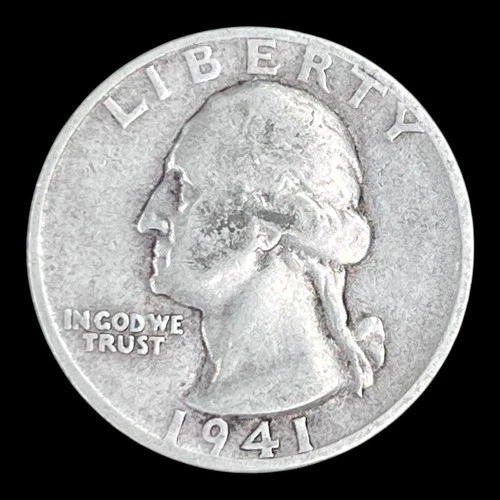 1941-S Washington Silver Quarter