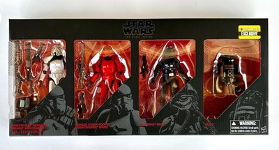 Star Wars The Black Series Entertainment Earth Imperial Forces 4 Pack Figure Set