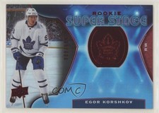 2020-21 Upper Deck Trilogy Rookie Super Stage Red Foil 809/999 Egor Korshkov x6g
