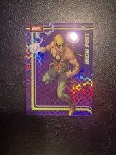 2026 Topps Chrome Marvel Iron Fist PURPLE X-FRACTOR #’d /75 #56