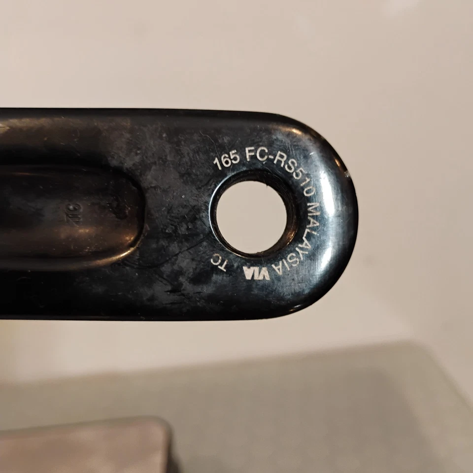 Shimano 11s crankset 165mm 50/34 short cranks fc-rs510 - Image 2 of 3