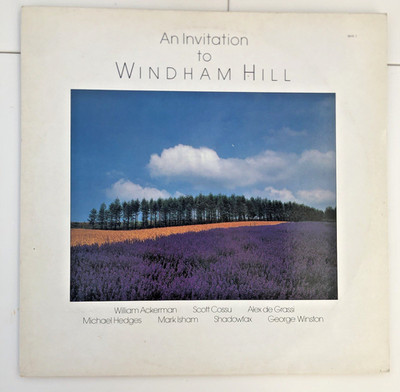 AN INVITATION TO WINDHAM HILL WHA 1 1985  New age Intrumentall  LP RECORD NM