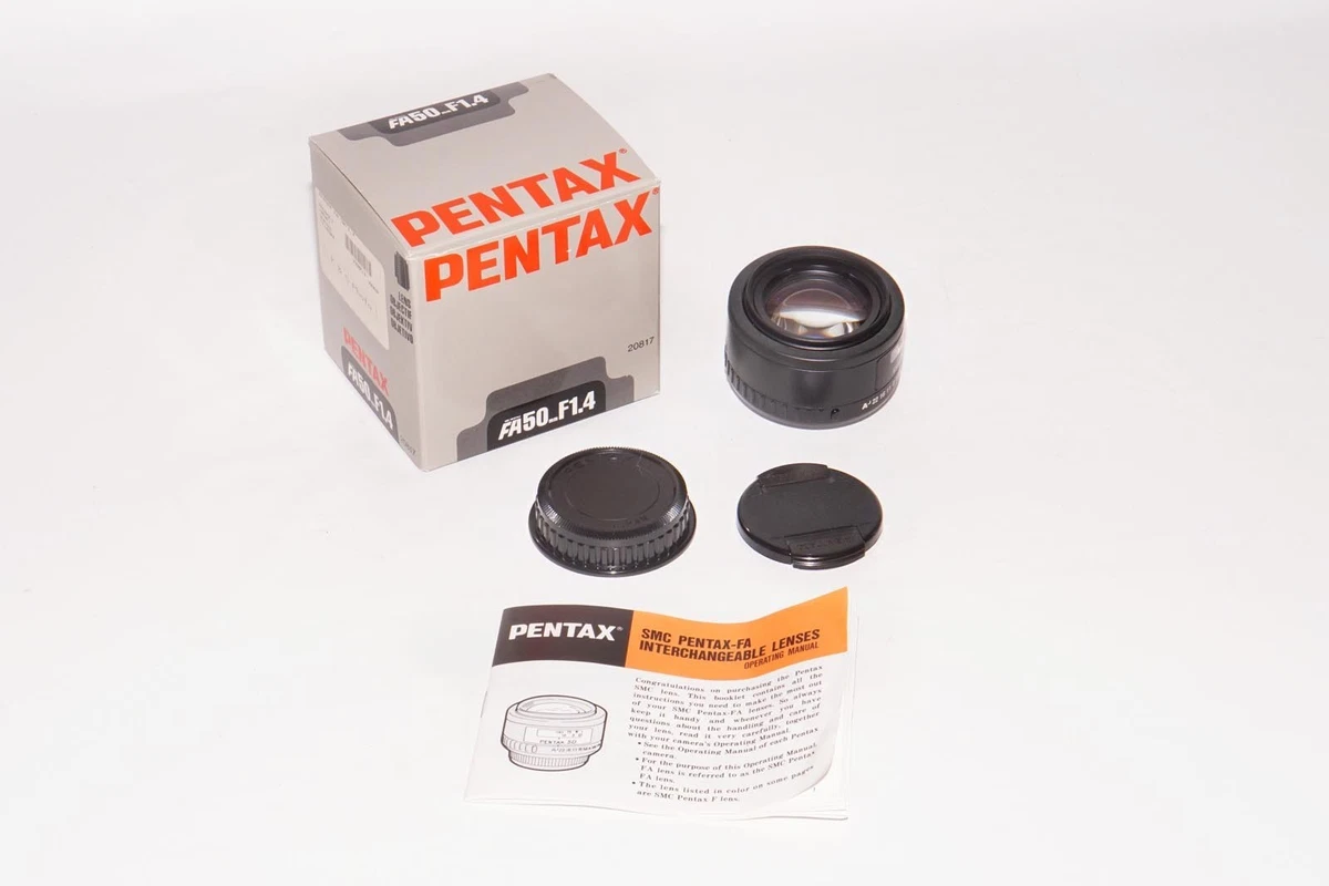 かめらや4654 PENTAX smc PENTAX-FA 50mm F1.4 単焦点 標準レンズ K