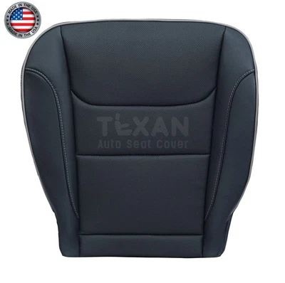 For 2019-2025 Dodge Ram 1500 Passenger Side Bottom Leather Seat Cover Black - Bild 1 von 4