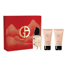 GIORGIO ARMANI Armani Si 50ml EDP + 50ml Body Lotion + 50ml Shower Gel GIFT SET