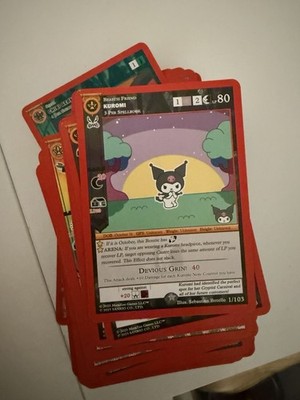 Metazoo Kuromi s Cryptid Carnival Full Collection Set Non Holo 95 Karten Komplett