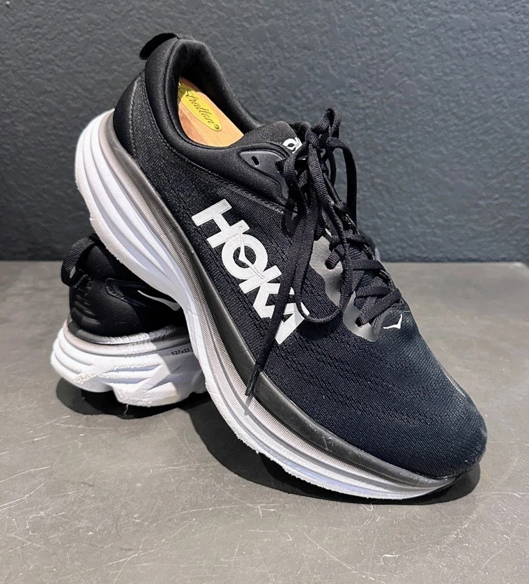 Hoka One One HOKA Bondi X Black White for sale | eBay