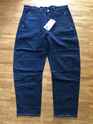 RIGID LEVIS RED JEANS ENGINEERED HOSE LEJ 570 W 36 38 L 34 501 TAPER BAGGY LOOSE