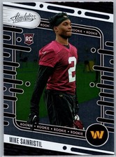 2024 Panini Absolute #150 Mike Sainristil RC Washington Football Team