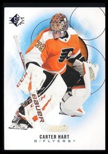 Carter Hart 2020-21 SP Blue Card!!