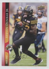 2021 Upper Deck CFL Red 103/165 Steven Dunbar Jr #66 kr0