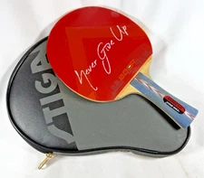 DHS Hurricane Table Tennis Blade Paddle Racket with Stiga Padded Case