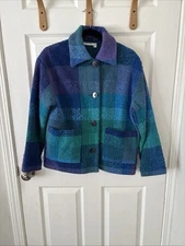 Avoca Jacket Ireland Spring Cotton/Wool collared Shacket-style patch pockets 