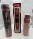 Coca Cola Cup Dispenser Vintage 1999 Wall-Mount w/Extra 8oz Coca Cola Paper Cups
