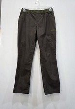 Prana Women's Double Peak Pant Cargo Brown Green 10 Hiking Gorpcore Outdoor