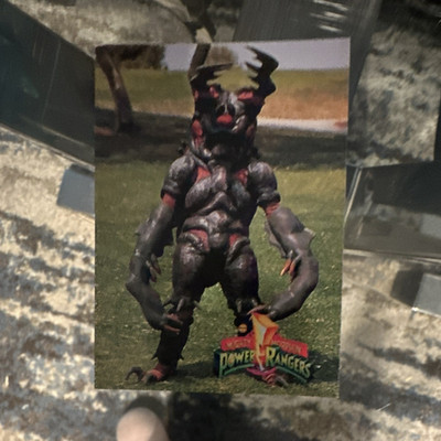 Collect-A-Card 1994 Mighty Morphin Power Rangers Commander Crayfish #5 Trivia
