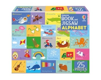 Book and Jigsaw Alphabet by Kate Nolan (Paperback Book)