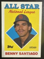 1988 Topps - All-Star Benito Santiago #404