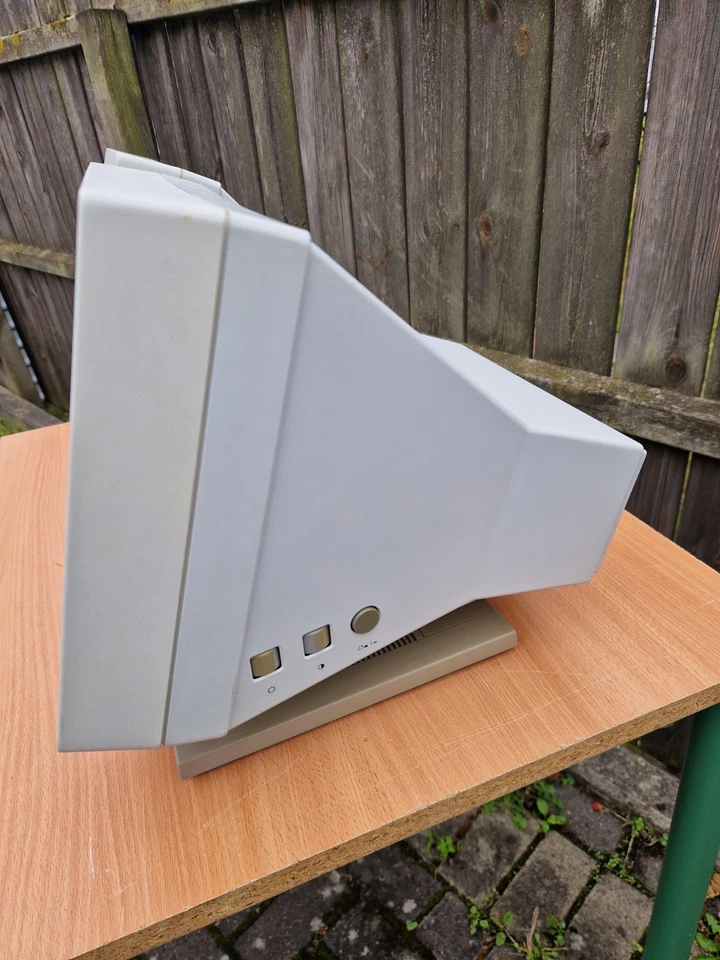 WYSE WY120 ES Monitor Röhrenmonitor für Retro Vintage Pc Computer Terminal - Bild 3 von 4
