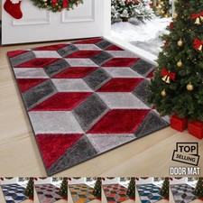 Non Slip Door Mat Indoor Thick Shaggy Rug Hall Runner Fluffy Kitchen Floor Mat