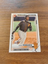 2021 Bowman Draft Jairo Pomares  San Francisco Giants #BD-45 