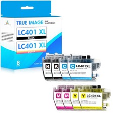LC401 LC-401 Ink Cartridges for Brother MFC-J1010DW MFC-J1012DW MFC-J1170DW BCMY