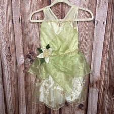 Disney Store Princess And The Frog Tiana Girl s Halloween Costume Dress