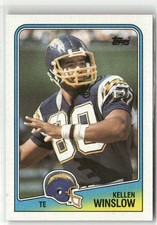 1988 TOPPS #209 KELLEN WINSLOW SAN DIEGO CHARGERS