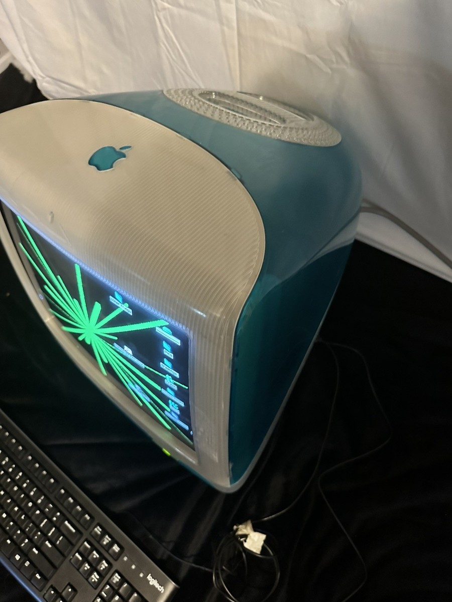 1998 Apple iMac G3 Teal vintage Apple imac all in one Computer | eBay