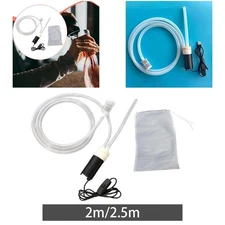 Water Transfer Pump Beer Siphon Filter Wines Making Supplies Food Grade