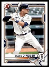 2021 Bowman Prospects Dillon Dingler Detroit Tigers #BP-72