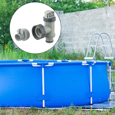 Easy Install Pool Kolbenventil und Typ B Schlauchadapter für Ersatz
