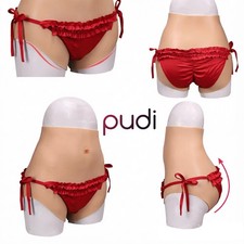 Silicone Underwear Shorts Panty Fake Vagina Transgender For Crossdresser