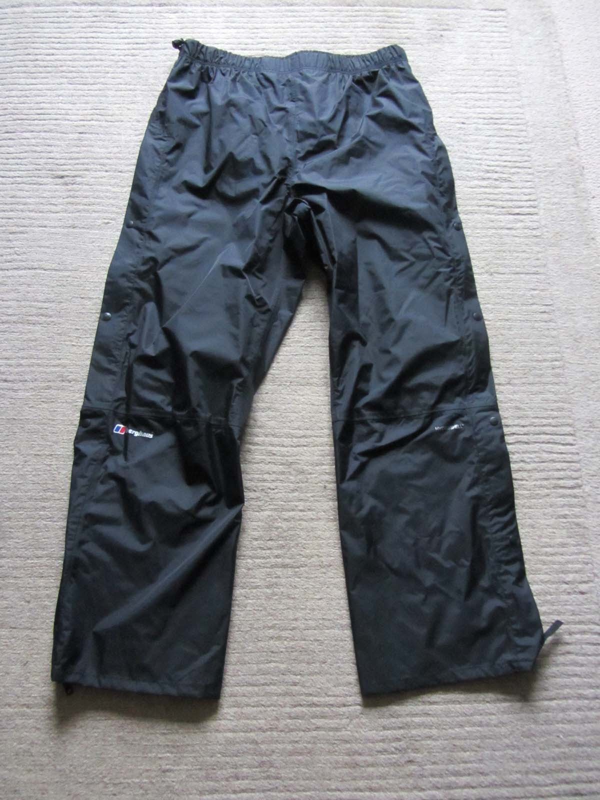 BERGHAUS Hydroshell Waterproof Over Trousers Size… - image 2