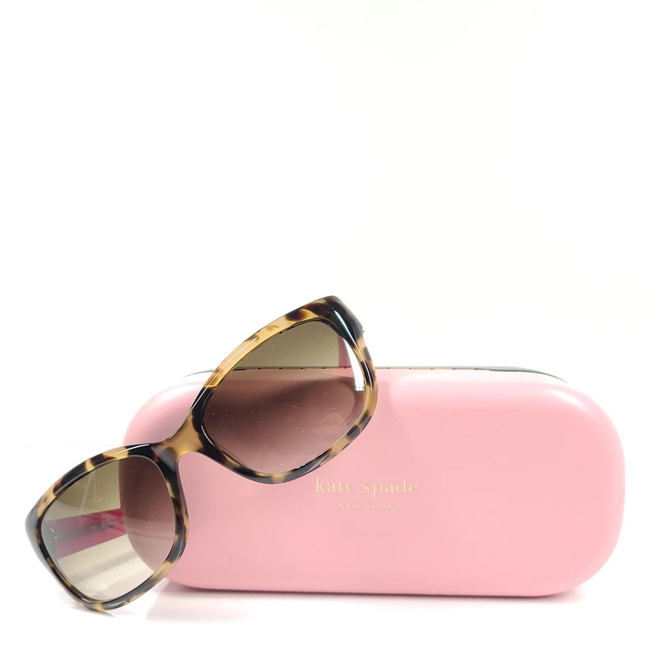Gafas de sol Kate Spade Johanna/S almohada camel lente tortuga marrón degradado Foto 3 de 4