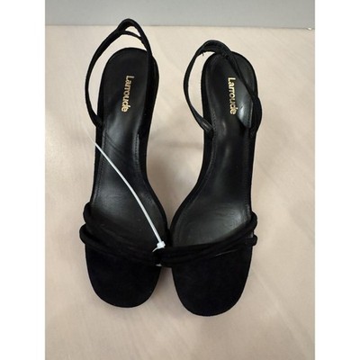 LARROUDE The Nyx Heel in Black, Size Women s Size 10 Retail $315