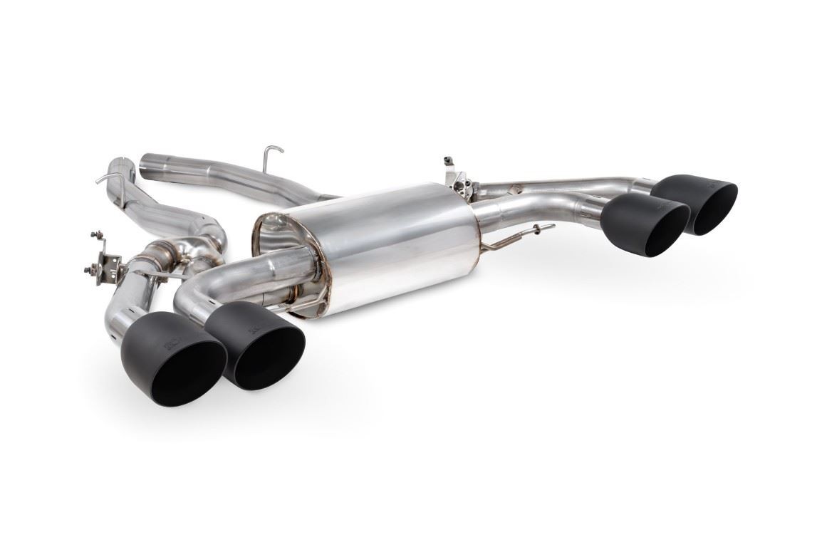 Scorpion Exhaust Half-Sys W/Valve Daytona Black BMW X3M LCI GPF Incl. Comp 22-25