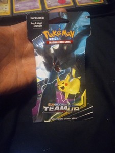 Pokemon Sun and Moon Team Up Booster Pack | eBay