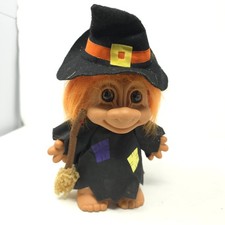 Vintage 1980-90s Original Halloween Troll 10.5 Inches Made By Russ Large