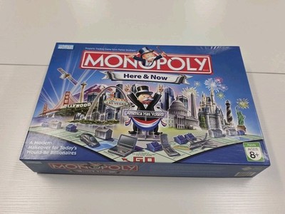 Monopoly Here and Now Edition COMPLETE Parker Brothers 2006 USA