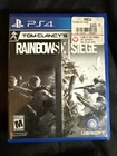 Tom Clancy's Rainbow Six Siege - Sony PlayStation 4 PS4, Game In Original Case
