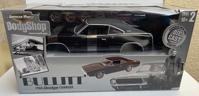 ERTL STEVE McQUEEN BULLITT FILM AUTO 1:18 68 Dodge CHARGER ERTL Body Shop RC2