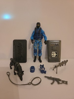 GI Joe Wide Scope Figure Complete Collector's Club Exclusive FSS 2014 K-9 Handle
