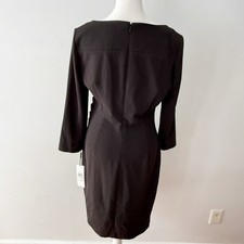 Vestido De Verano Para Mujer Zeagoo - Escote En V, Manga Corta, Midi, Con Bolsillos, Color Sólido